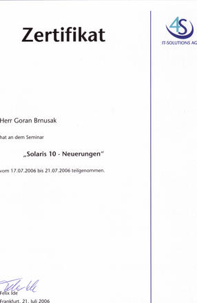 Solaris10 Neuerungen