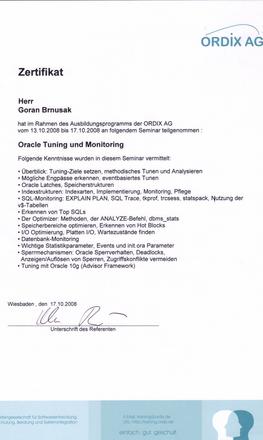 Oracle Tuning Monitoring