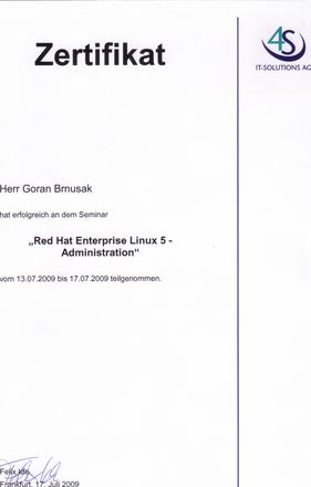 Red Hat Linux 5 Inhouse